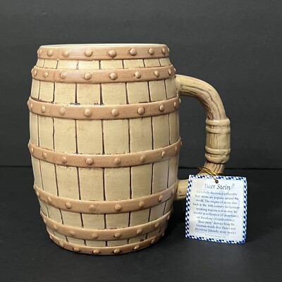 New NWT Vintage EHG Oktoberfest Bier Beer Stein Collectable Ceramic German Mug