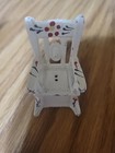 Vintage Metal Rocking Chair Salt & Pepper Shakers 2" Tall — photo 6