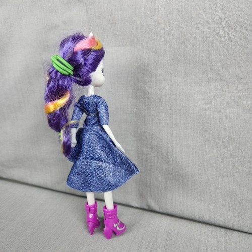 My Little Pony Equestria Girls Rarity Doll With Outfit and Boots 9" Tall Rainbow - Picture 3 of 11