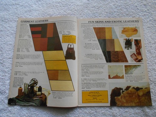 BERMAN LEATHERCRAFT 1983 CATALOG-32 PAGES - Picture 3 of 4