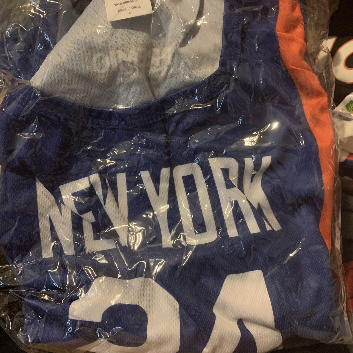 2024 New York Mets Basketball Jersey BDA Large Jersey 2024 New York Mets Basketball Jersey BDA Large Jersey