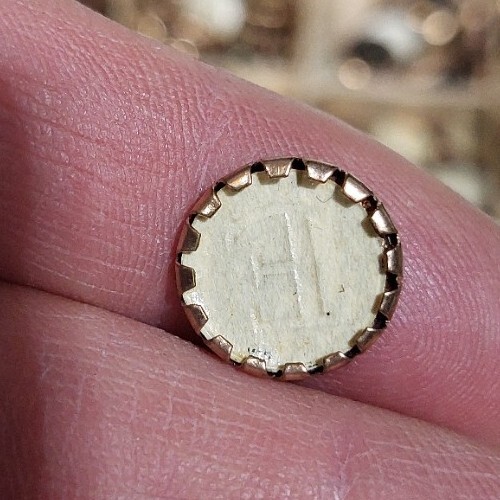 Rare 1950s Vintage Devon Leathercraft Shops Display Leather Initials