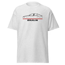Premium T-Shirt For Alfa Romeo Giulia 2020 Car Fans Birthday Gift Tee Shirt