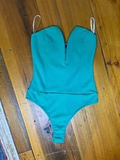 Lulus deep V bodysuit - S