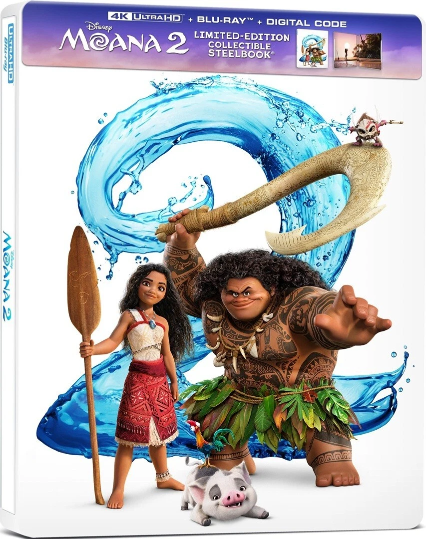 25+ Moana Steelbook DVDs & Blu-ray Discs for sale | Updated Oct 2026