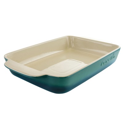 Crock-Pot 16.25'' X 9.5'' 4qt Stoneware Baking Pan Microwave Pre-heated Oven Use