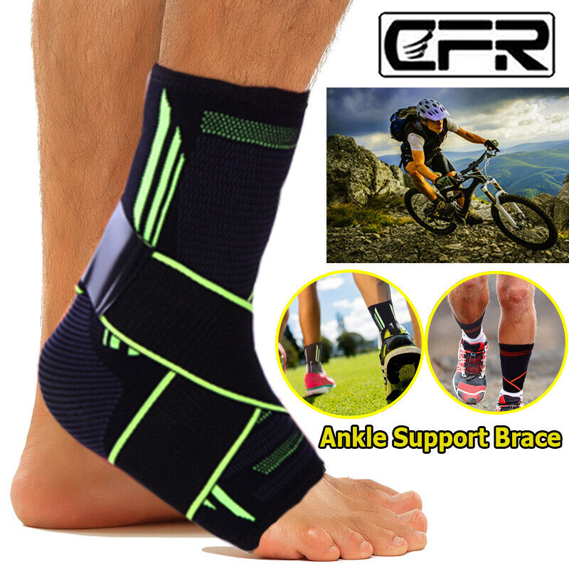 Ankle Brace Support Foot Wrap Plantar Fasciitis Compression Slee