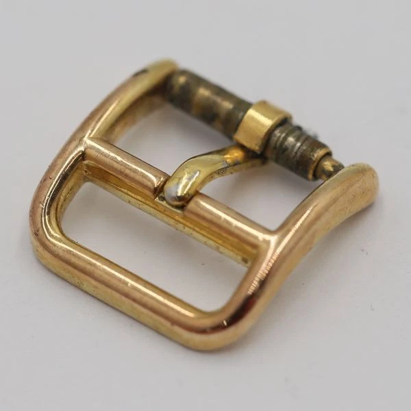 HERMÈS Cinturino orologio da polso donna Hermes fibbia originale parti colore oro 11 mm #2