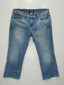 Lucky Brand Classic Rider Crop Jeans 