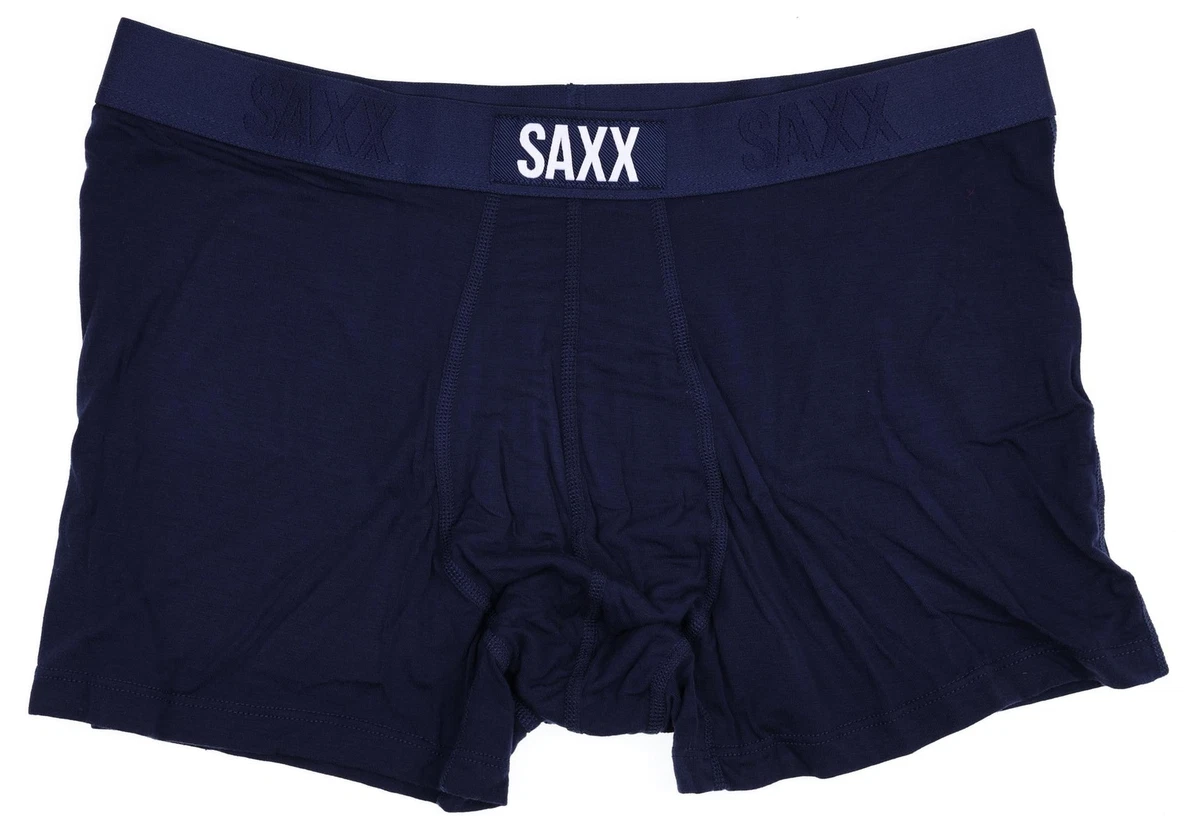 SSAXX 285032 Men's VIBE Super Soft Trunk Briefs Underwear Navy Size Small |  eBay