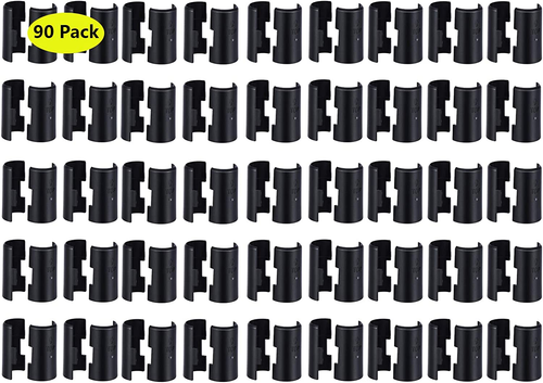 0.75" Wire Shelf Clips - 90Pack Wire Shelving Shelf Lock Clips for 3/4" Post She - Picture 11 of 12