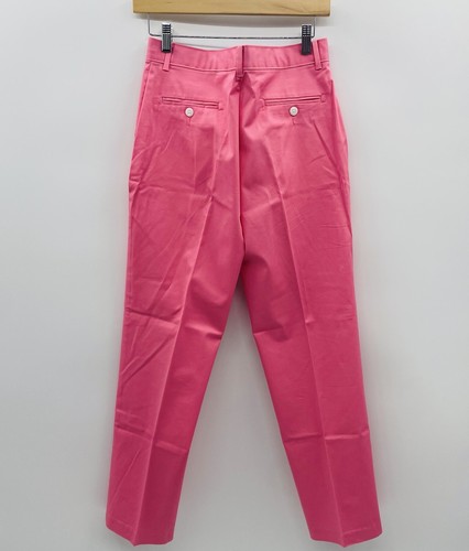 IZOD Youth Boys Size 18 Flat Front Stretch Devant Plat Extensible Khaki Pants - Picture 4 of 6