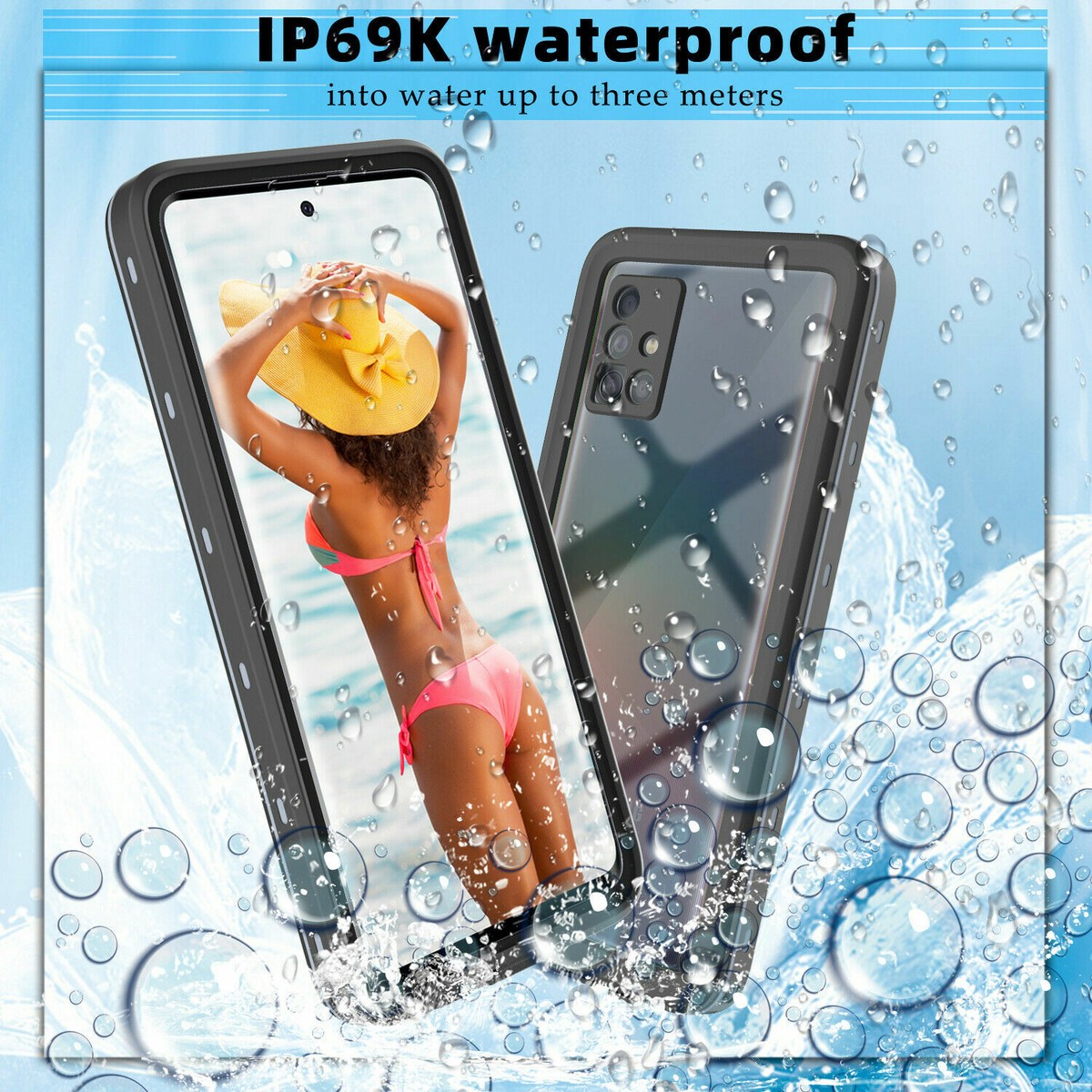 Waterproof Case A71 5g Water Resistant IP68 Waterproof Diving