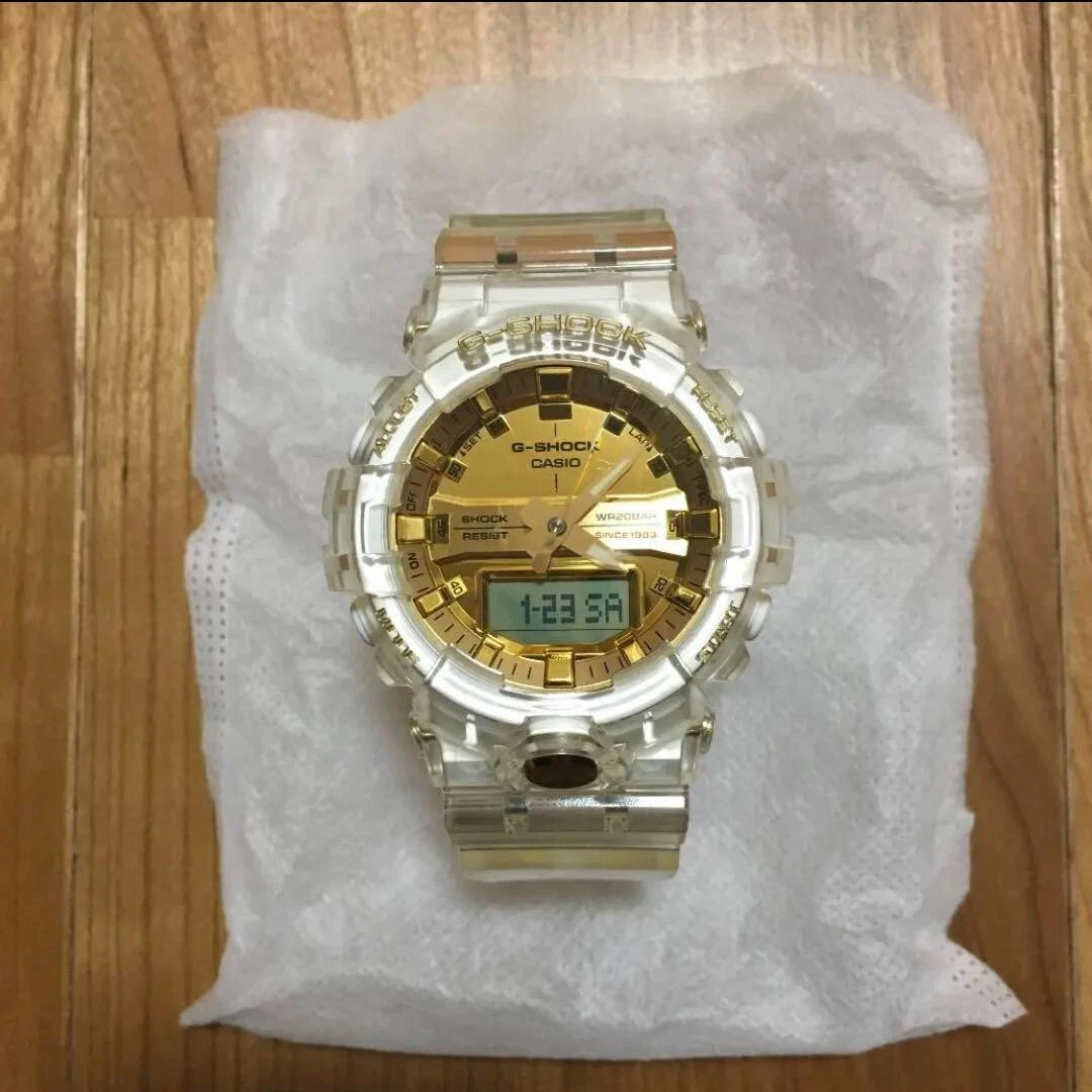 CASIO G-SHOCK GA-835E-7AJR 35th Anniversary Limited Clear Skeleton Japan