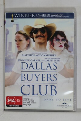 Dallas Buyers Club Matthew McConaughey (DVD, 2014) Reg Like