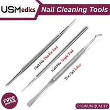 Ingrown Toenail Lifter Nail File Curettes Chiropody Podiatry Beauty Instruments