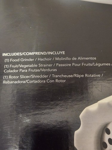 Kitchen Aid Stand Mixer Attachment Pack White Model# FPPA - Picture 5 of 5