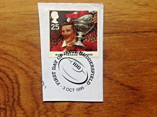 Rugby League 1995 Huddersfield  First Day  of Issue Postmark. Free UK Postage