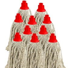 PY16 Cotton Mop Head Heavy Duty Plastic Socket Replacement Jumbo Mop Heads Bulk