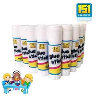 KLEBESTIFTE TWIST UP SCRAPBOOK PAPIER KARTE FOTO STOFF UNGIFTIG NEU 8G x8