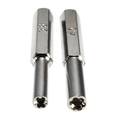 Lot De 2 Embouts Tournevis Gamebit 3.8 & 4.5 Mm + Embout Tri-wing - Neuf, Pour Consoles