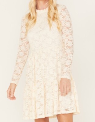 NWD MOLLY BRACKEN WOMEN'S LONG SLEEVE LACE DRESS Off White Size S | eBay NWD MOLLY BRACKEN WOMEN'S LONG SLEEVE LACE DRESS Off White Size S | eBay