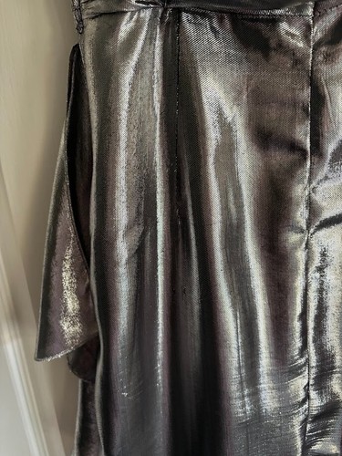 Vintage Gina Bacconi 1950s inspired Silver Wiggle Dress - UK 8/10 - Bild 10 von 14