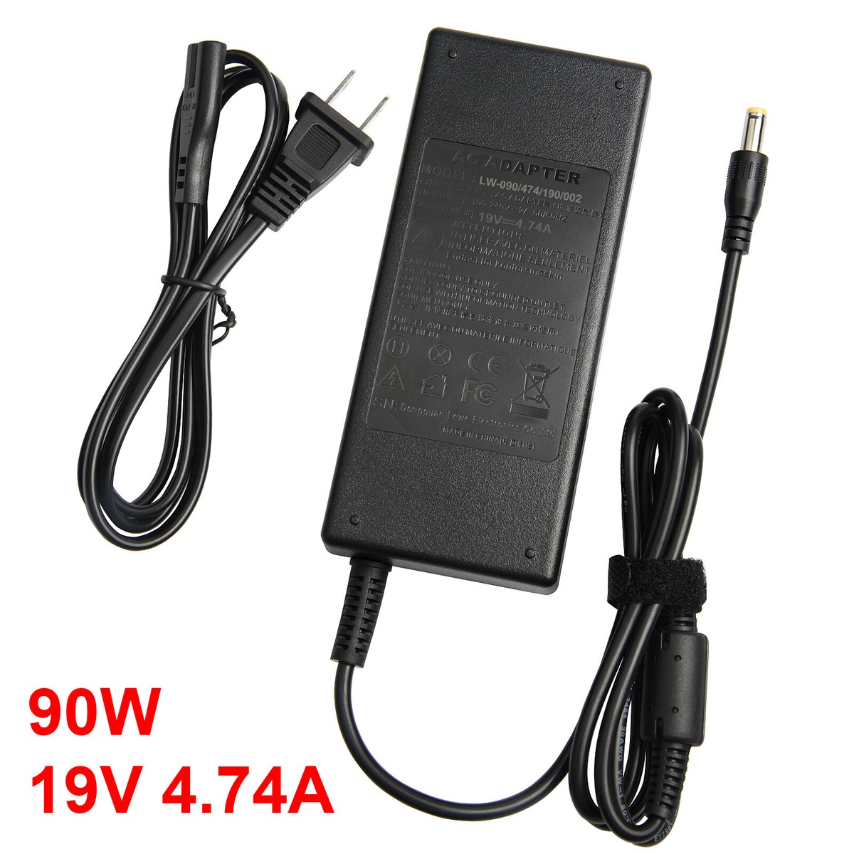 TOSHIBA 東芝 PA3380U-1ACA/PA3396U-1ACA/19V4.74A/19V4.74A 互換ACアダプタ- khxv5rg Amazon.co.jp: CYD 4.74A 19V 90W【高速 ACアダプター】互換対応