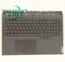 5CB1H18356 For Lenovo Legion 5 Pro 16IAH7 Palmrest RGB US Keyboard Touchpad INT