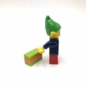 LEGO Elf Plaid Button Shirt minifigure 10245 Santa Workshop