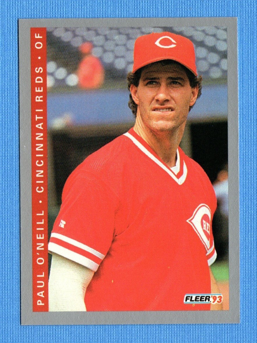 1993 Fleer #39 Paul O'Neill Cincinnati Reds