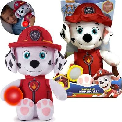 SPIN MASTER Paw Patrol Marshall sprechendes Maskottchen mit Taschenlampen-Nachtlicht 29cm