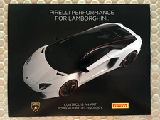 LAMBORGHINI PIRELLI OFFICIAL AVENTADOR SHOWROOM POSTER 2015 NEW
