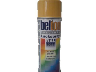 1 Spraydose Safrangelb Gelb RAL 1017 Lackspray Sprühlack Lackspray 400ml Belton