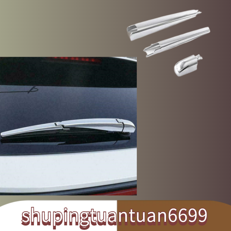 For Lexus NX250 350 450h 2022-24 Chrome Rear Trunk Window Rain Wiper cover Trim