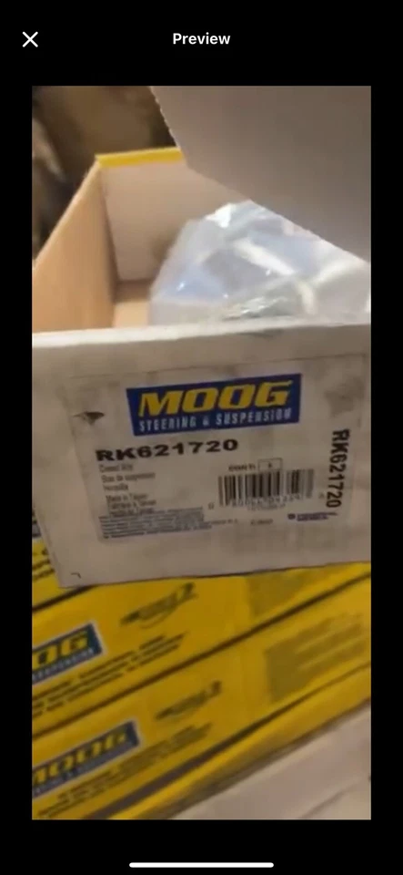 Brazo de control Moog trasero pasajero lado derecho superior con rótula(s) RK621720 Foto 2 de 4