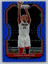 2021 Panini Prizm WNBA #62 Tianna Hawkins Prizms Blue #/149