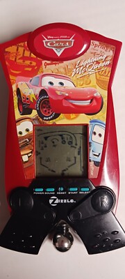 2006 ZIZZLE Disney Cars Electronic Hand Held Pinball Game Tested