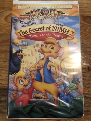 The Secret of NIMH 2: Timmy to the Rescue (VHS, 1998, Family