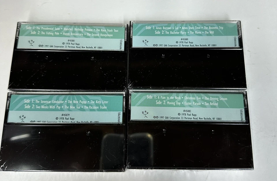 Vintage The Bickersons 1978 Radio Show Cassette Tapes 60 Min NEW Factory Sealed - Image 3 of 4