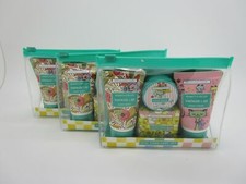 HEATHCOTE IVORY Travel Hand Care Set zip lock bag VINTAGE CO - LOT OF 3 sets