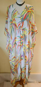 L'AGENT BY AGENT PROVOCATEUR HOLLY TROPICAL BEACH COVER UP GOWN ONE SIZE BNWT