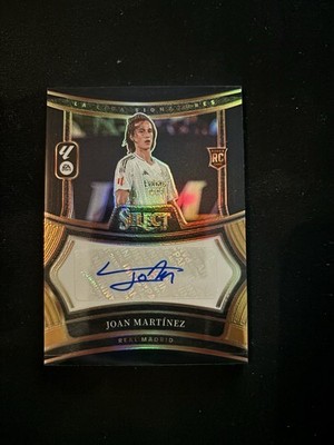 2024-25 Panini Select La Liga Joan Martinez Rookie Auto Black 1/1 One Of One