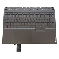 Replacement Laptop Upper Case Palmrest RGB Backlit Keyboard Touchpad Assembly...