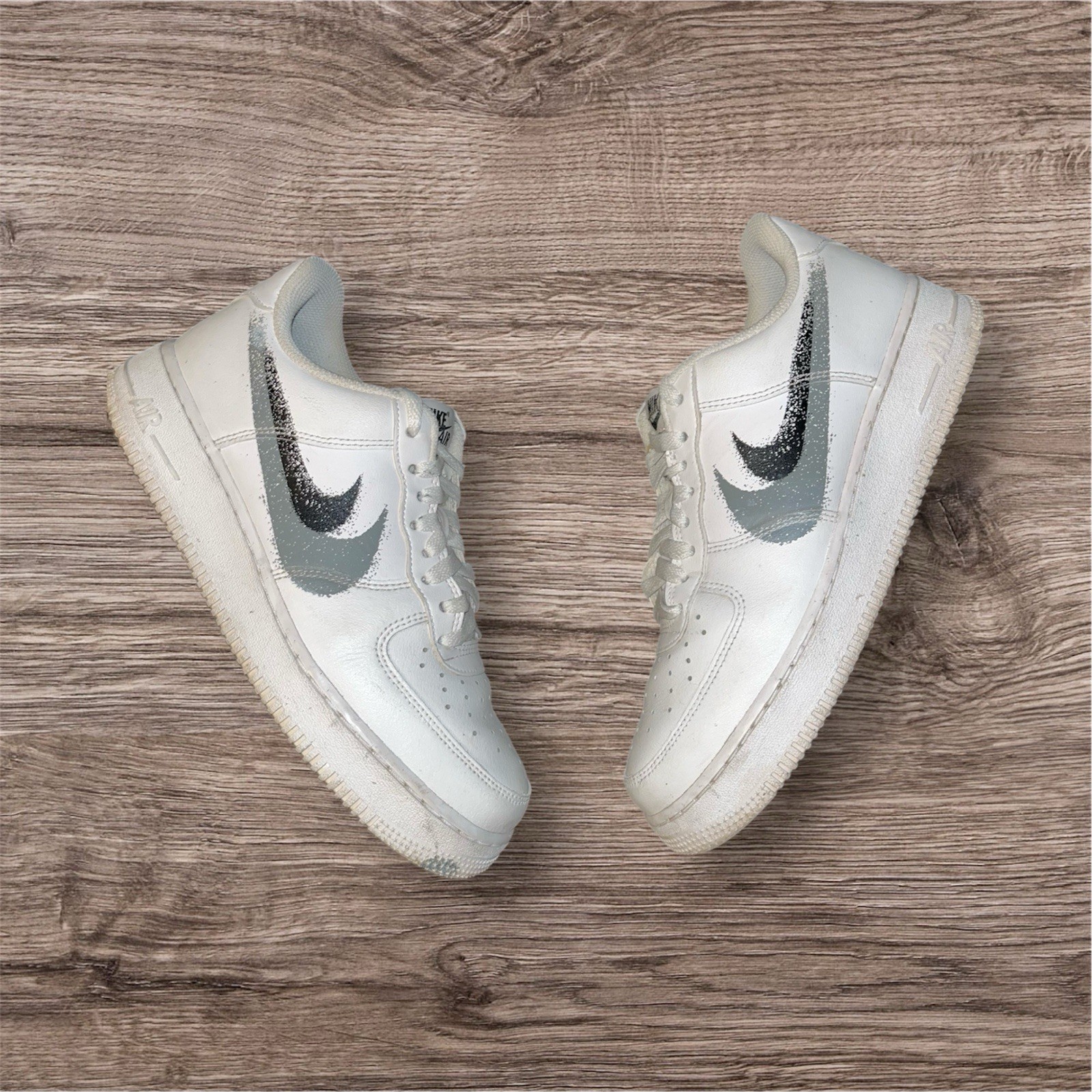 Nike Airforce Talla Única Uk7 Increíble Estado Ligero Pliegue en la Puntera