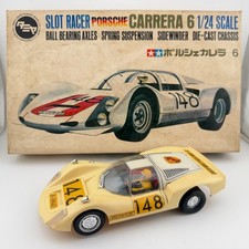 Tamiya Porsche Carrera 6 Slot Car Vintage Assembled With Box 1/24 Scale Japan