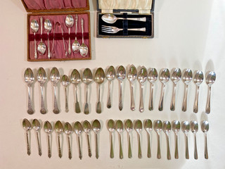 Job Lot Teaspoons. Silver Plated EPNS Other.