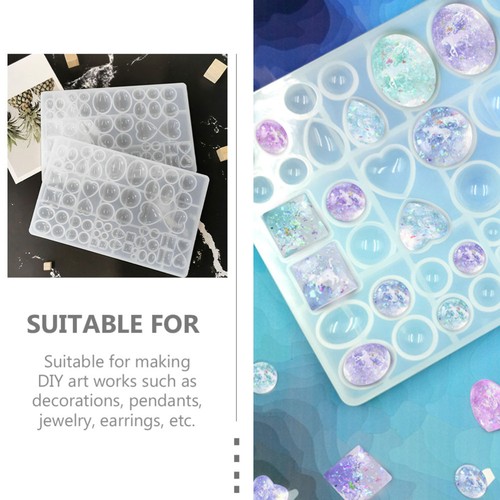 Resin Casting Molds Epoxy Jewelry DIY Necklace Pendant Charms Making Mould - Bild 12 von 12