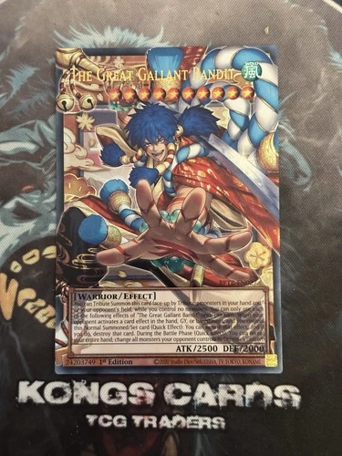 BETB-EN027 The Great Gallant Bandit Overframe Ultra Rare Yu-Gi-Oh!