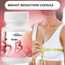 Hashmi Herbal Cute B 20 Capsules For Overall Breast Size Reduction Management